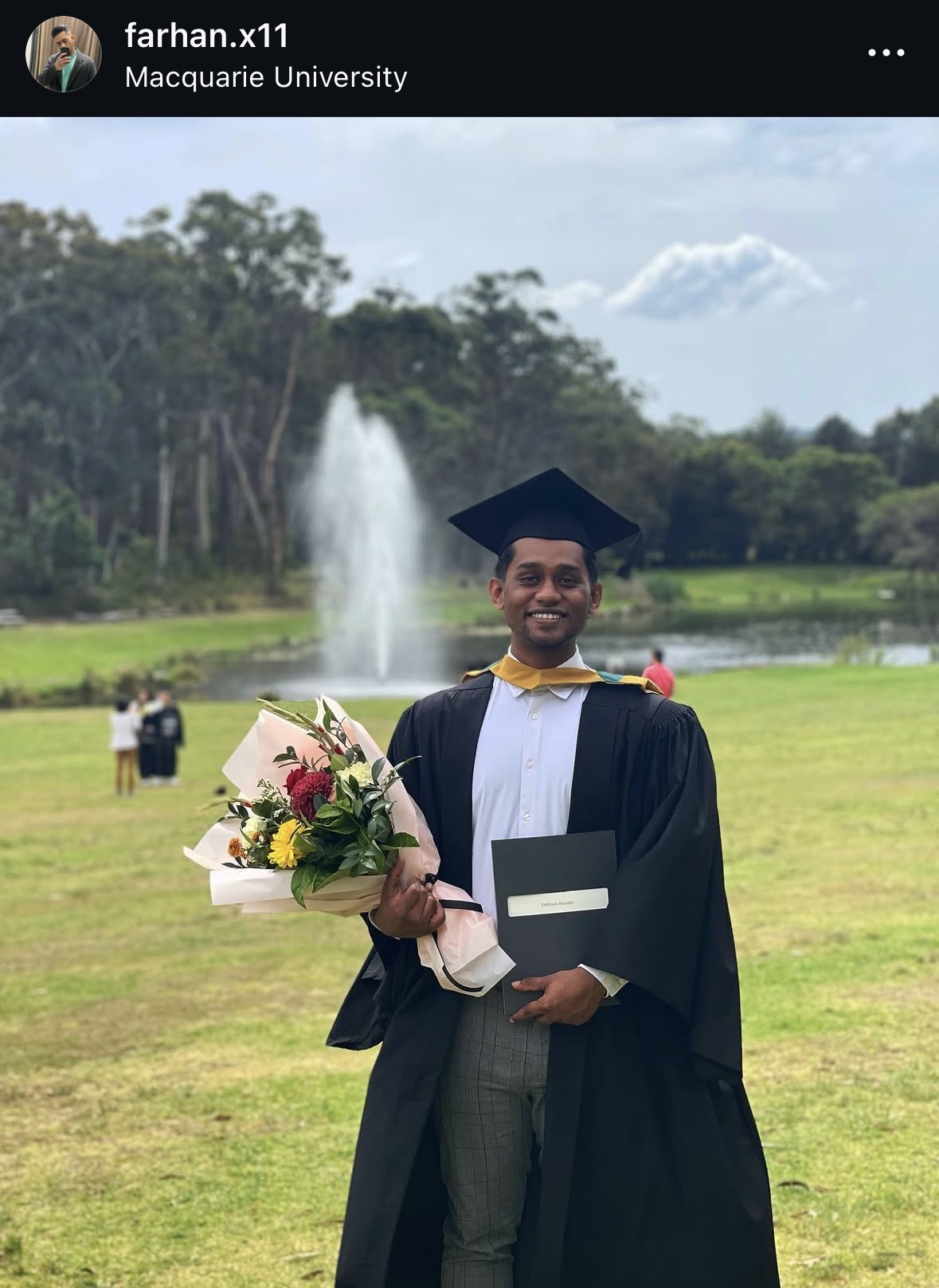 Graduation day at Macquarie University
